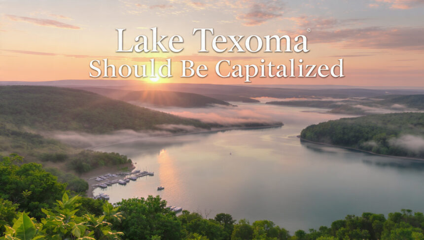 Lake Texoma Should Be Capitalized